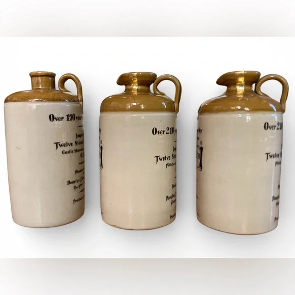 Vintage Usquaebach Old Rare Scotch Whisky Ceramic Flagon Collectible Stoneware - Picture 4 of 8